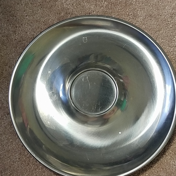 Stainless steel chip-and-dip set - Picture 2 of 6